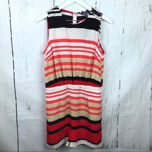 Peter Som For Design Nation Striped Romper Women Sz 8 Nwt